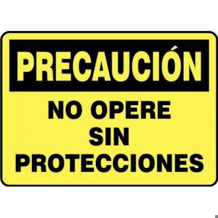 Accuform OSHA CAUTION Safety Sign  DO NOT SHMEQM713VP SHMEQM713VP
